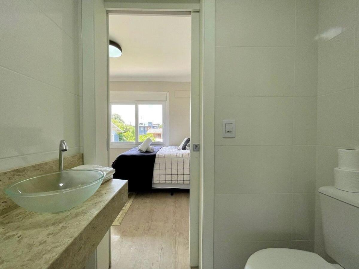 Casa Triplex 3 Dorm A 6Qd Rua Coberta Canela Exterior foto